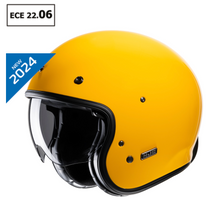 HJC V31 Yellow Open Face Helmet