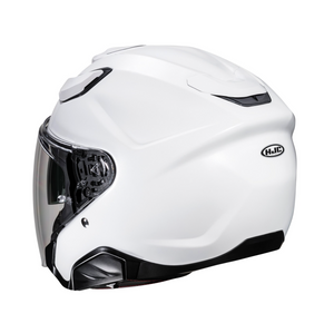 HJC F31 PEARL WHITE Twin Visor Open Face Helmet
