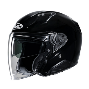 HJC RPHA 31 Gloss Black Twin Visor Open Face Helmet