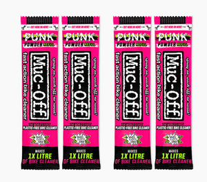 Muc Off Punk Powder Bottle for Life & 4 Sachet Pack
