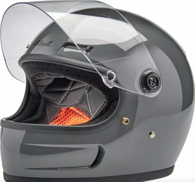 Biltwell Gringo SV 06 Grey Full Face Helmet