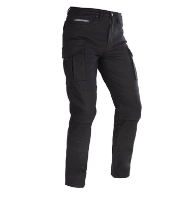Oxford Original Approved AA Black Cargo Armoured Riding Trousers