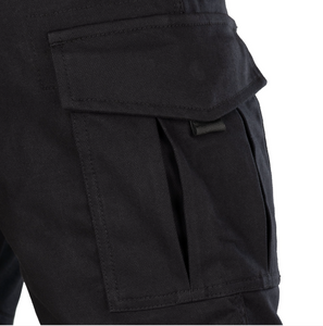 Oxford Original Approved AA Black Cargo Armoured Riding Trousers