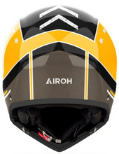 Airoh J110 Gloss Command Yellow Full / Open Face Helmet