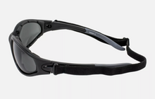 Global Vision Mad Dog Padded Riding Sunglasses Black Frames Smoke Lenses