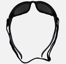 Global Vision Mad Dog Padded Riding Sunglasses Black Frames Smoke Lenses