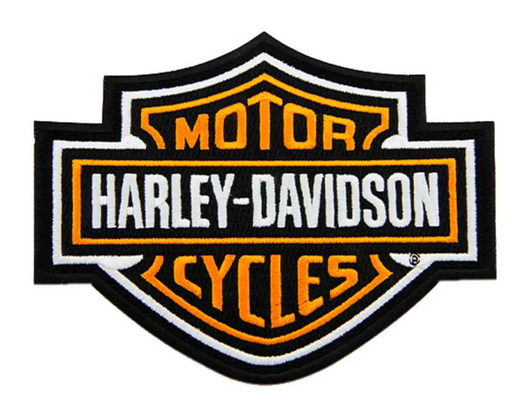 Genuine Harley Davidson Large Bar & Shield Logo SEW ON PATCH
