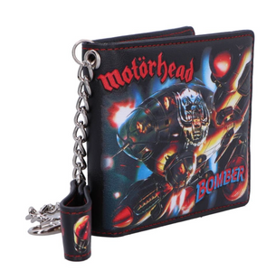 Motorhead Bomber Wallet with security chain