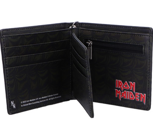 Iron Maiden Piece of Mind Wallet with security chain