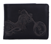 Embossed Bike Wallet