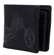Embossed Bike Wallet