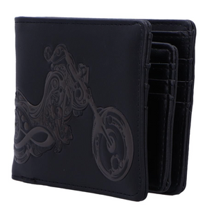 Embossed Bike Wallet