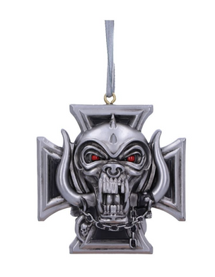 Motorhead Warpig Cross Hanging Ornament