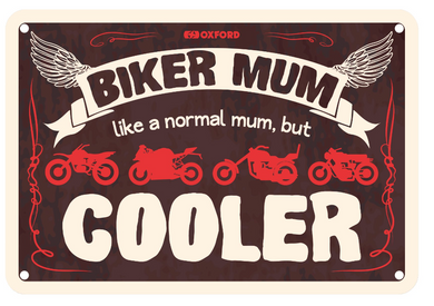 Biker Mum Garage Sign