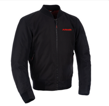 Armr Waterproof Black Bomber Jacket 2.0