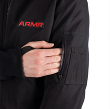 Armr Waterproof Black Bomber Jacket 2.0