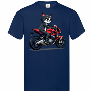 Kids Biker Kitty T Shirt