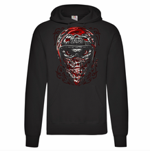 Fat Skeleton Helmet Bandana Hoodie