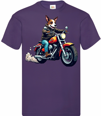 Kids Biker Jack Russell T Shirt