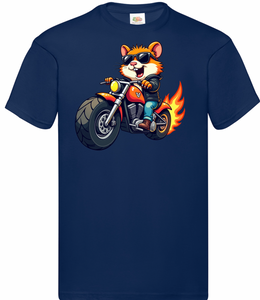Kids Biker Hamster T Shirt