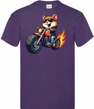 Kids Biker Hamster T Shirt