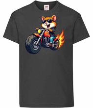 Kids Biker Hamster T Shirt