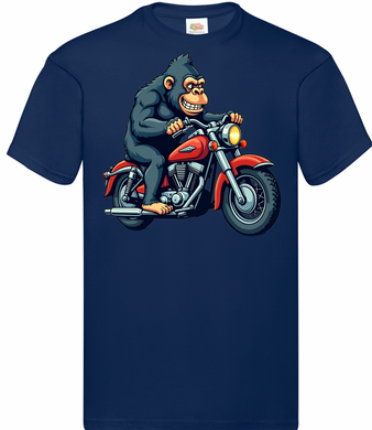 Kids Biker Gorilla T Shirt