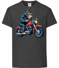 Kids Biker Gorilla T Shirt