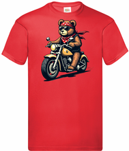 Kids Biker Teddy Bear T Shirt
