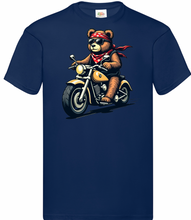 Kids Biker Teddy Bear T Shirt