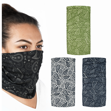 Oxford 'Comfy' Neck Tubes - 3 pack - Paisley