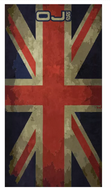 Union Jack Distressed look 12-in 1 Neck Tube