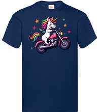 Kids Biker Wheeliecorn  Unicorn T Shirt
