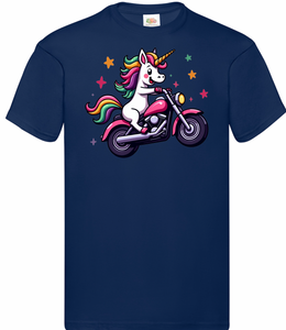 Kids Biker Wheeliecorn  Unicorn T Shirt