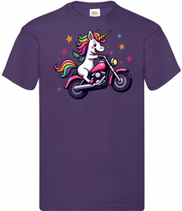 Kids Biker Wheeliecorn  Unicorn T Shirt