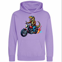 Kids Biker Dino Hoodie
