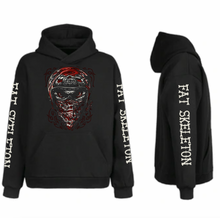 Fat Skeleton Helmet Bandana Hoodie