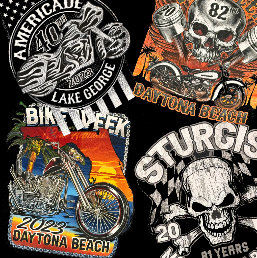 Mystery Box Past Event USA Rally T Shirts -Introductory Pack