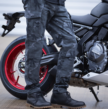 Oxford Original Approved AA Camo Cargo Armoured Riding Trousers