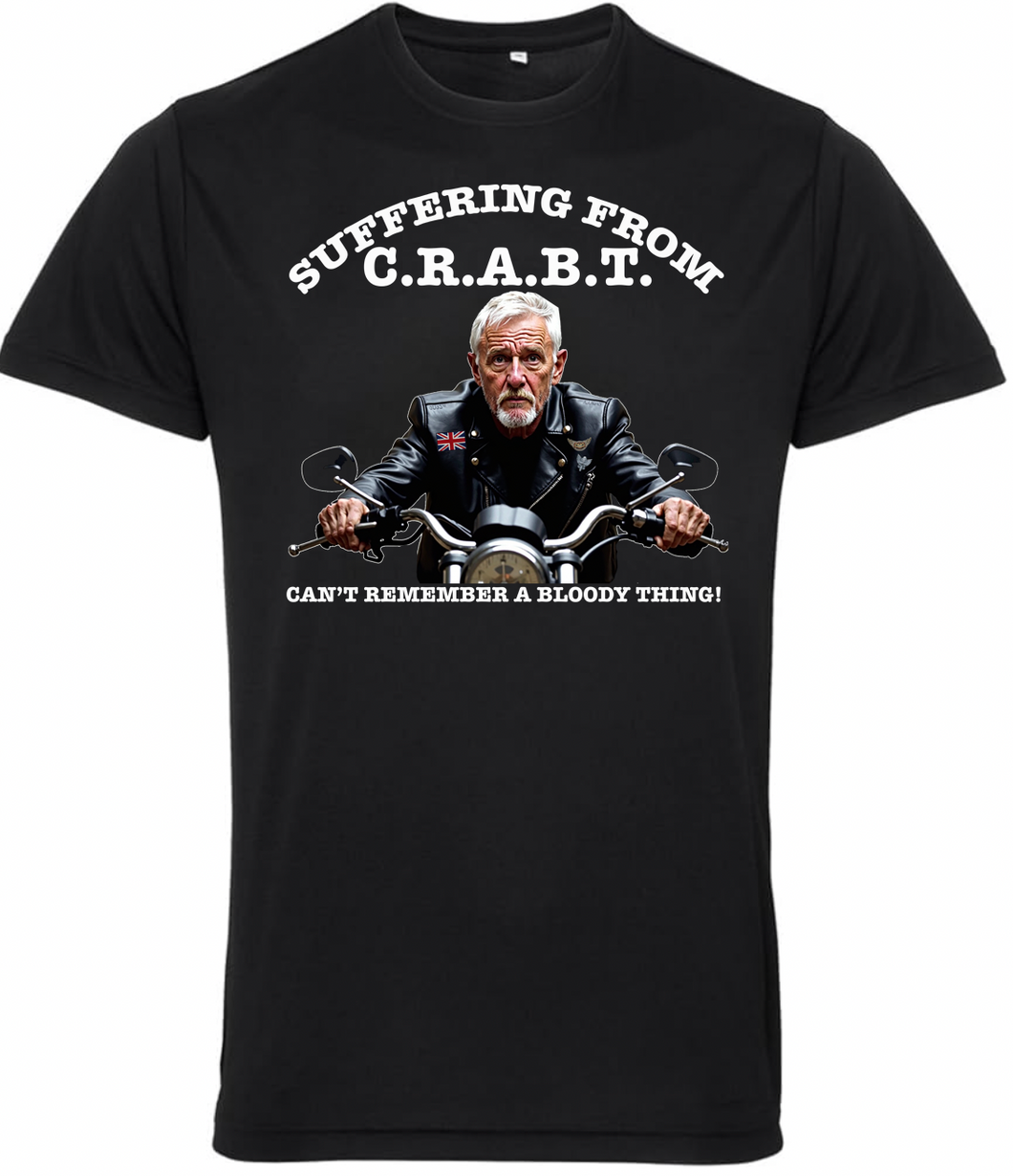 Suffering from C.R.A.B.T. Old Guys Riding Bikes T Shirt