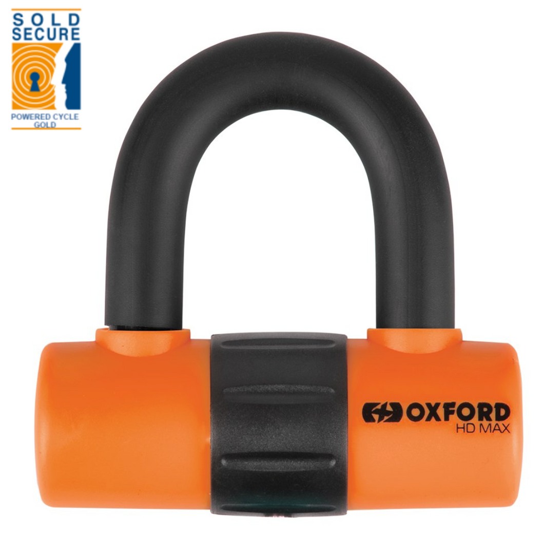 Oxford HD Max ORANGE Disc Lock LK312