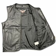 Collarless Club Style Leather Cut by Fat Skeleton