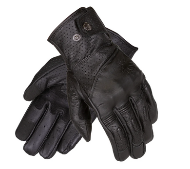 Merlin Legacy Leather D3O Black Riders Glove