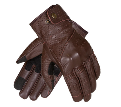 Merlin Legacy Leather D3O Brown Riders Glove