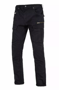 John Doe AAA Black Defender Cargo Riding Trousers