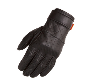 Merlin Clanstone Leather D3O Black Riders Glove