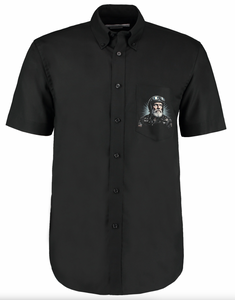 Never Old Enough to Know Better Old Guys Riding Bikes Work Shirt