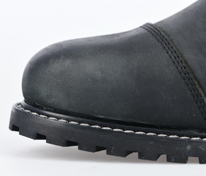 Hardy Charcoal Biker Motorcycle Boots by Oxford