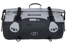 Oxford Aqua Waterproof T-30 Roll Bag Grey/Black