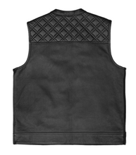 Club Style Leather Diamond Stitch Cut by Fat Skeleton
